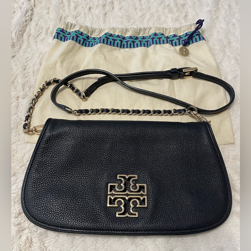 TORY BURCH LEATHER CROSSBODY BAG